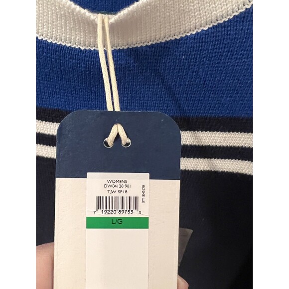 Tommy Hilfiger Urban Outfitters Racing Sweater L Oversized Color block y2k New - Picture 7 of 13